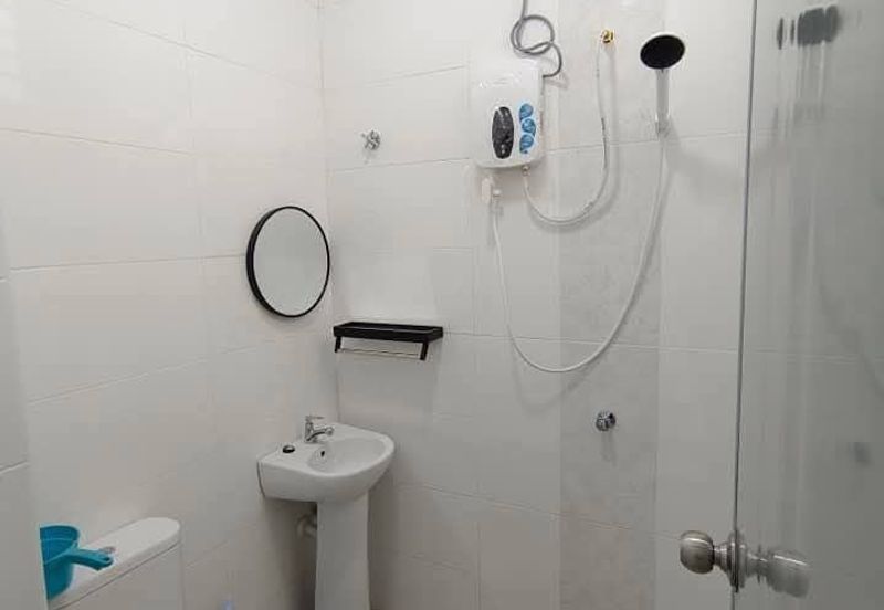 Ipoh klebang sierra partial furnished facing empty land 1 sty house for rent