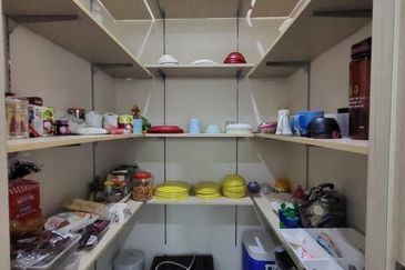 Ipoh tambun upland partial furnished 2sty semi-d corner house for rent