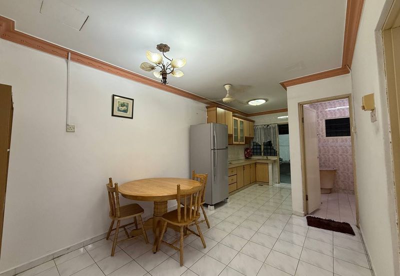 Ipoh bercham fully furnished renovated double storey house for rent