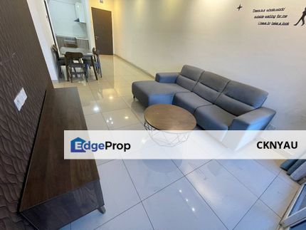 Ipoh town majestic fully furnished gated guarded 3 rooms condo for rent, Perak, Kinta