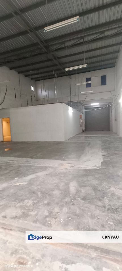 Ipoh menglembu timur fully covered 1.5 storey semi-d factory for sale, Perak, Ipoh