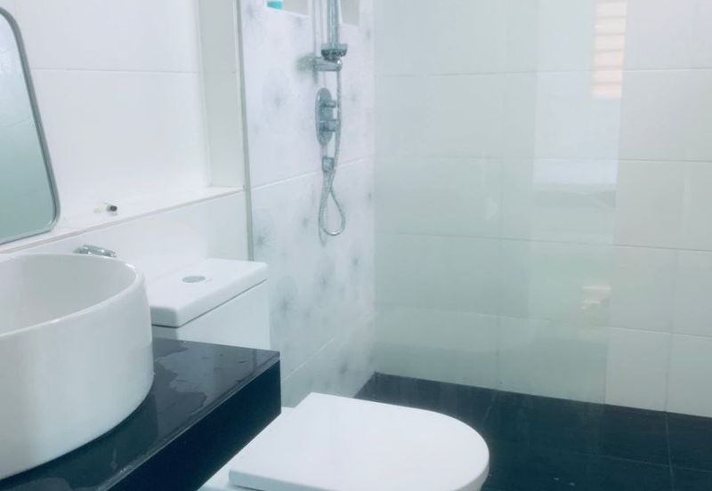 Ipoh Jalan Kuala Kangsar sunland fully furnished gated guarded 3 storey semi-d corner house for rent