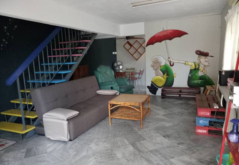 Ipoh pengkalan desa pakatan renovated 2 storey corner house for sale