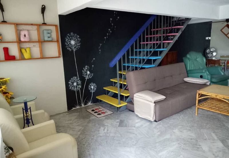 Ipoh pengkalan desa pakatan renovated 2 storey corner house for sale