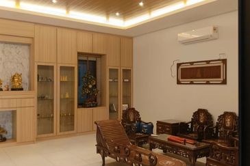 Ipoh canning garden taman chateau 2 sty bungalow house for rent