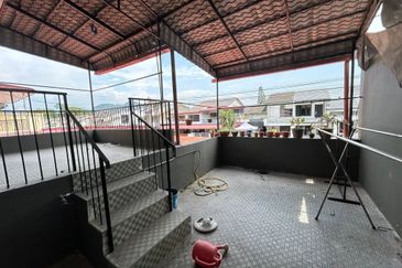 Ipoh canning garden double storey semi-d house for rent