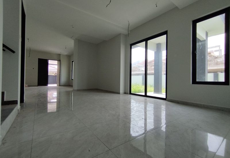 Ipoh pasir puteh taman sinfar 2 sty bungalow corner house for sale