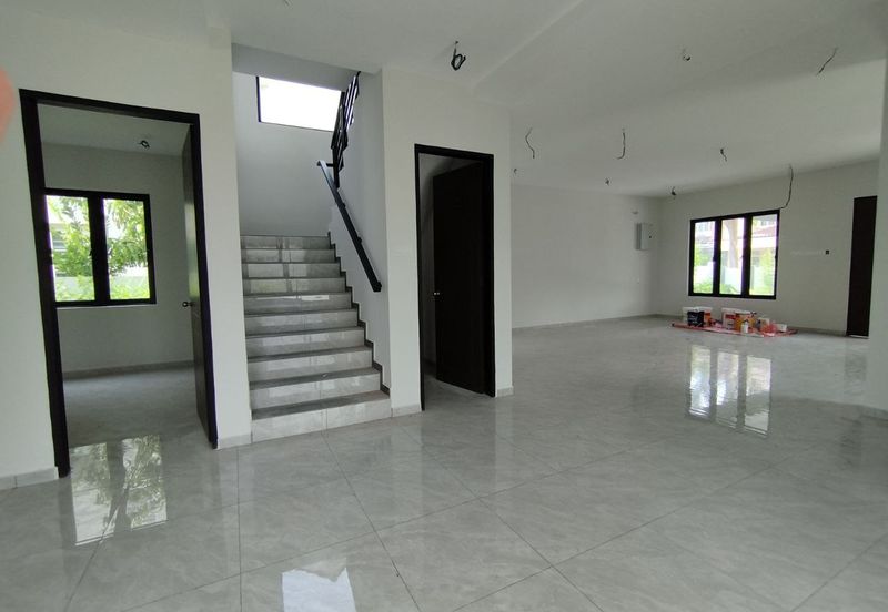 Ipoh pasir puteh taman sinfar 2 sty bungalow corner house for sale