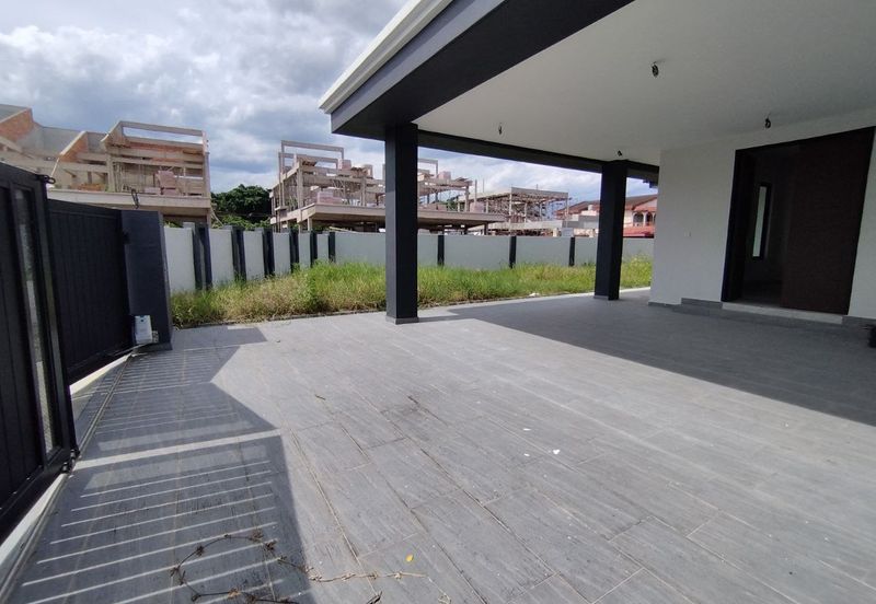 Ipoh pasir puteh taman sinfar 2 sty bungalow corner house for sale