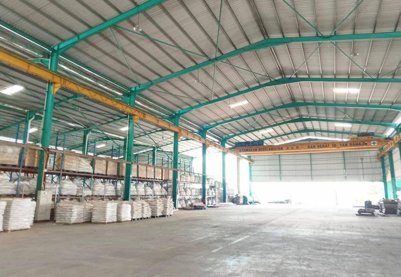 Ipoh lahat super big renovated heavy factory for rent
