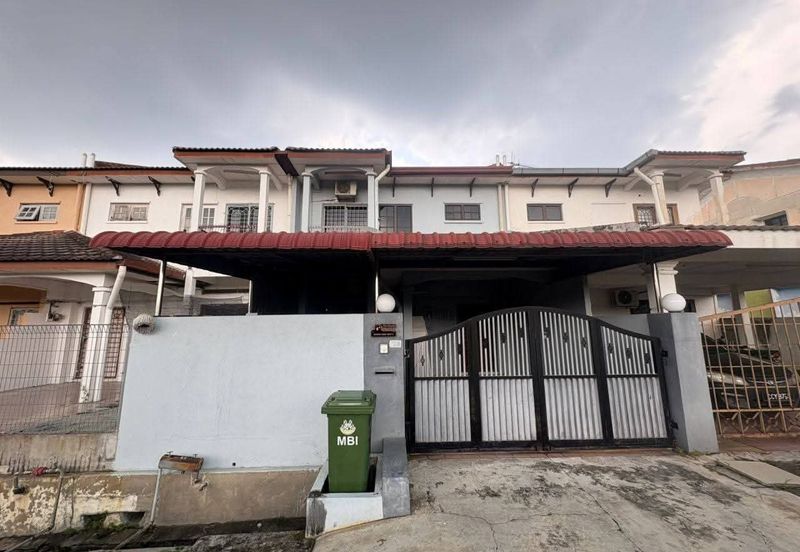 Ipoh bercham anjung renovated extended double storey house for sale
