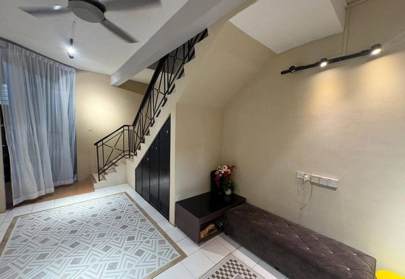 Ipoh bercham anjung renovated extended double storey house for sale