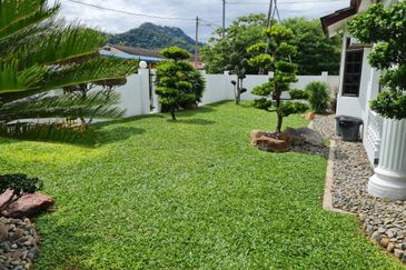Ipoh bercham bandar baru putra fully furnished single storey corner house for rent