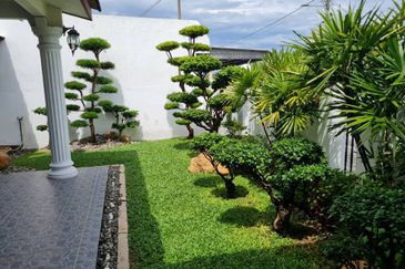 Ipoh bercham bandar baru putra fully furnished single storey corner house for rent