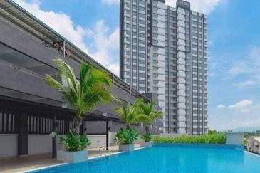 Ipoh meru scientex fully furnished 3 rooms condo for rent