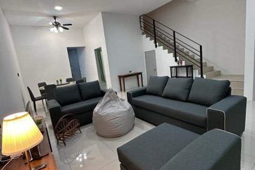 Ipoh tambun sanctuary fully furnished  double storey house for rent