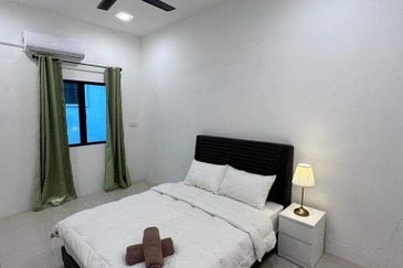 Ipoh tambun sanctuary fully furnished  double storey house for rent