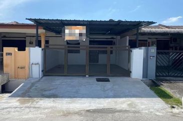 Ipoh pengkalan pinji mewah partial furnished single storey house for rent