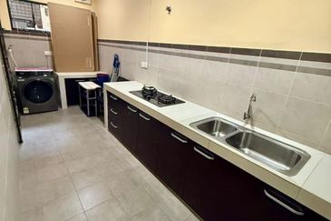 Ipoh sunway garden villa fully furnished 2 sty semi-d house for rent