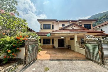 Ipoh sunway garden villa fully furnished 2 sty semi-d house for rent