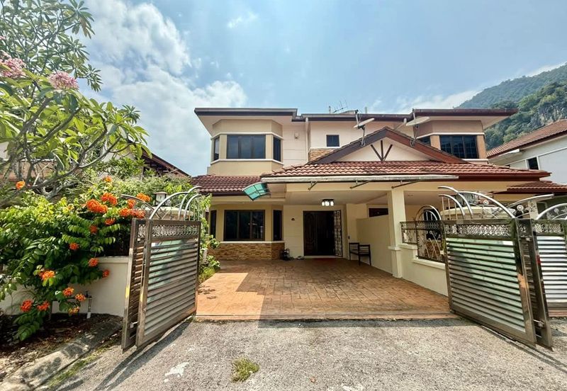 Ipoh sunway garden villa fully furnished 2 sty semi-d house for rent