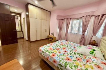 Ipoh sunway garden villa fully furnished 2 sty semi-d house for rent