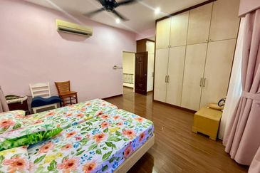 Ipoh sunway garden villa fully furnished 2 sty semi-d house for rent