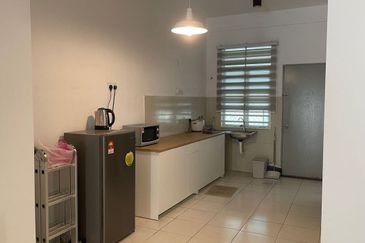 Ipoh meru chepor partial furnished double storey house for rent