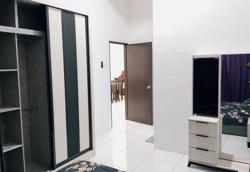 Ipoh tasek lake garden fully furnished single sty house for rent