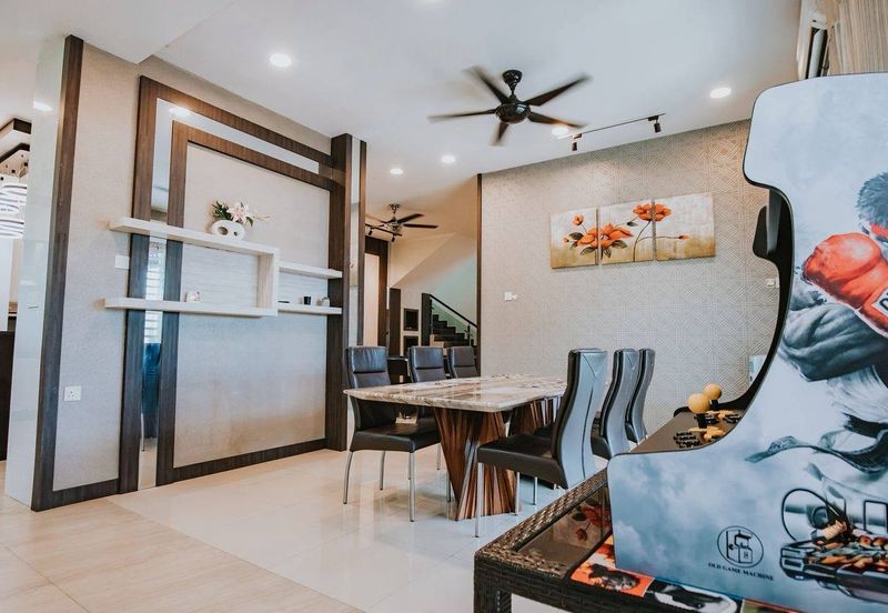 Ipoh pasir puteh renovated with pool 2.5 sty semi-d house for sale