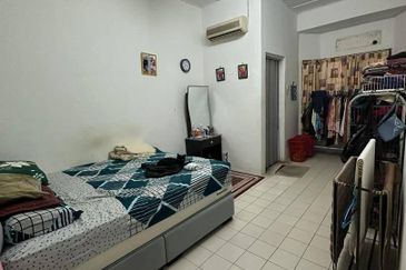 Ipoh bercham empty unit single storey house for rent