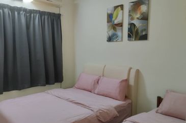 Ipoh bandar baru tambun fully furnished double storey house for rent