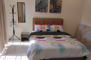 Ipoh bandar baru tambun fully furnished double storey house for rent