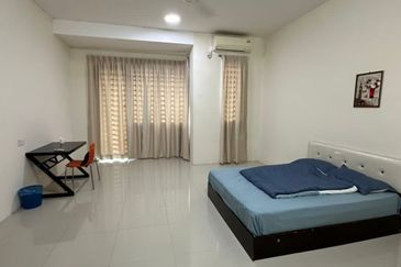 Ipoh klebang bayu partial furnished double storey house for rent