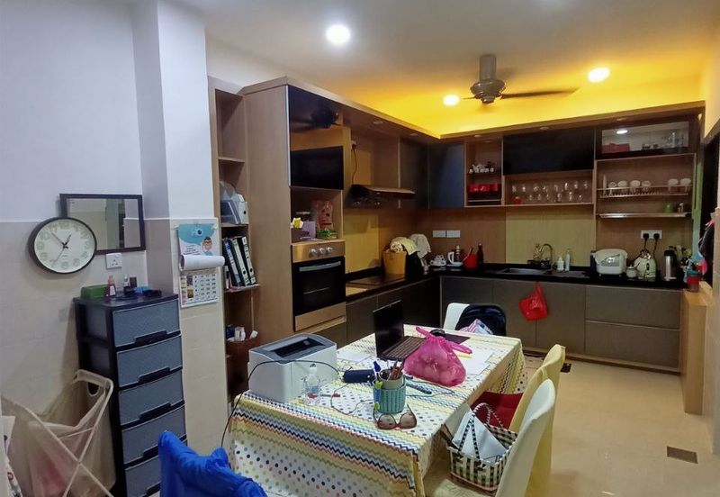 Ipoh sunway garden villa fully furnished 2 sty semi-d house for rent