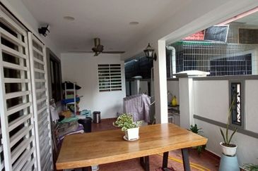 Ipoh sunway garden villa fully furnished 2 sty semi-d house for rent
