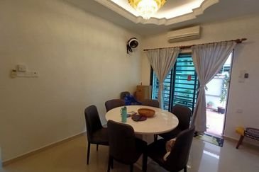Ipoh sunway garden villa fully furnished 2 sty semi-d house for rent