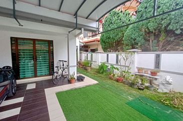 Ipoh sunway garden villa fully furnished 2 sty semi-d house for rent