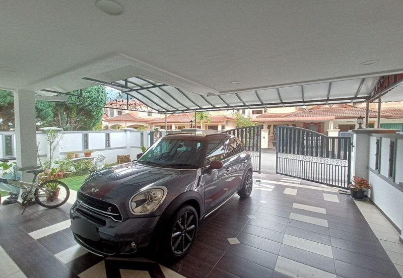 Ipoh sunway garden villa fully furnished 2 sty semi-d house for rent