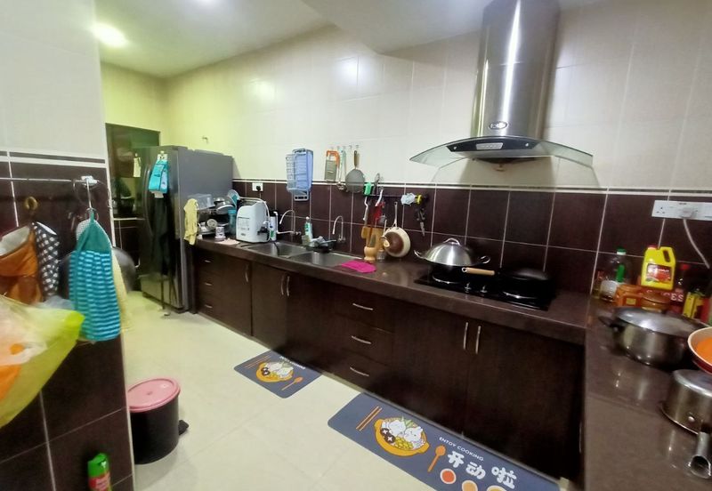 Ipoh sunway garden villa fully furnished 2 sty semi-d house for rent