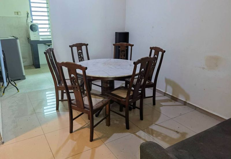 Ipoh bercham anjung fully furnished double storey house for rent