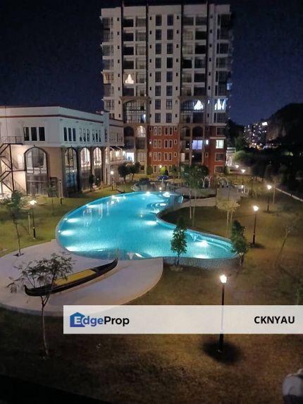 Ipoh garden Palazzo partial furnished 3 rooms condo for rent, Perak, Ipoh