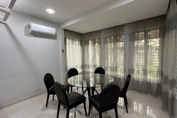 Ipoh garden east fully furnished double storey corner house for rent