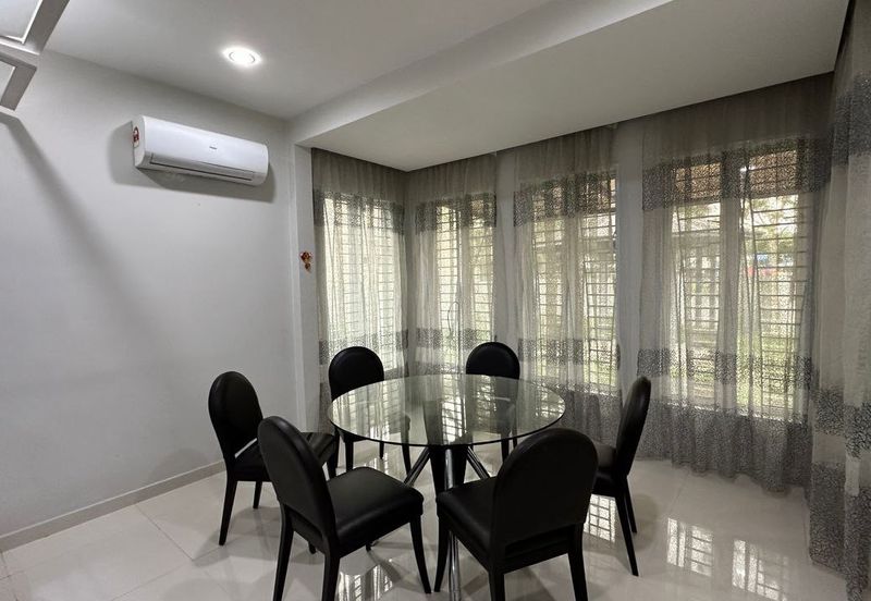 Ipoh garden east fully furnished double storey corner house for rent