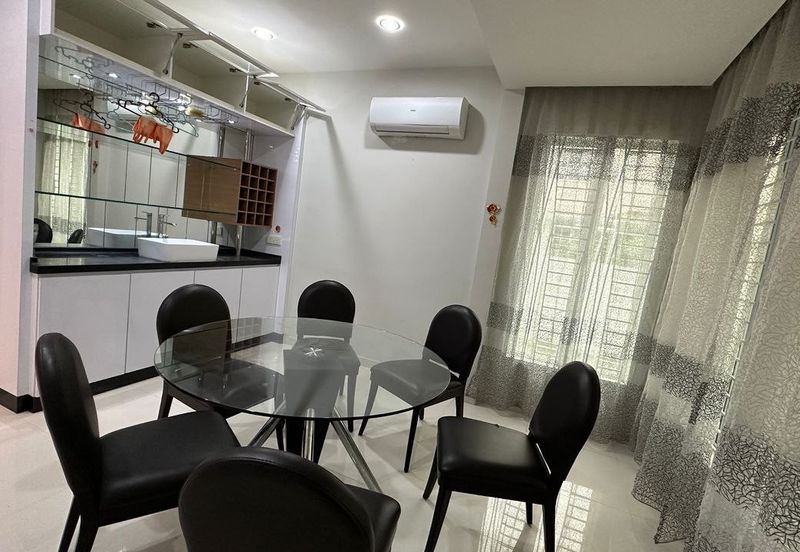 Ipoh garden east fully furnished double storey corner house for rent