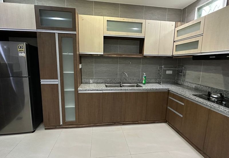 Ipoh garden east fully furnished double storey corner house for rent