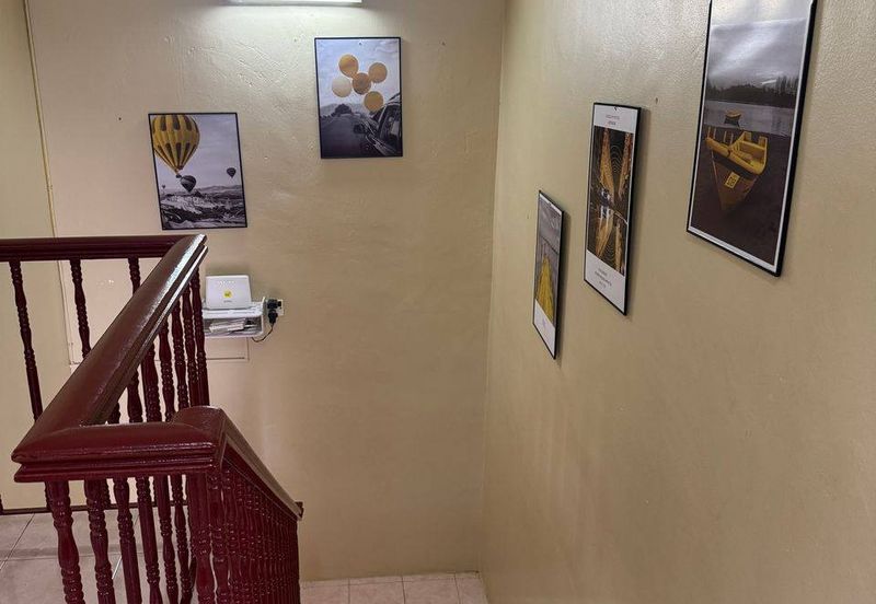 Ipoh bercham anjung double storey inter corner house for rent