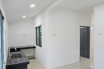 Ipoh klebang restu renovated extended single storey house for sale