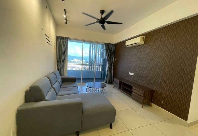 Ipoh town majestic fully furnished 3 rooms condo for rent