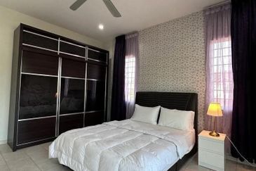 Ipoh botani margosa fully furnished double storey corner house for rent